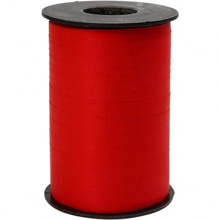 Lahjanauha, punainen, L: 10 mm, matta, 250 m / 1 rll.